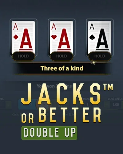 game Jacks or Better Double Up · Marvel Casino BG